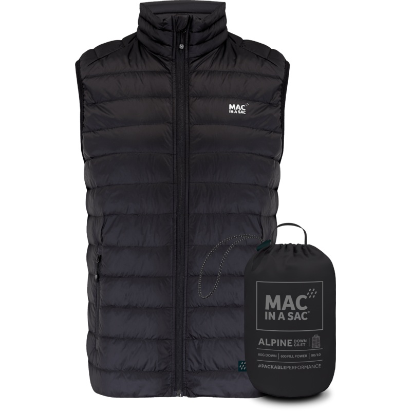 Mac In A Sac Alpine Down Gilet (Men's) - Jet Black