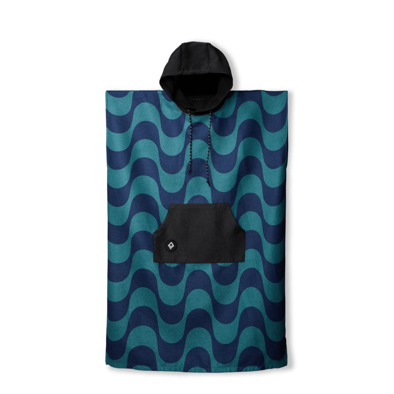 Nomadix Changing Poncho - Copacabana Navy Teal