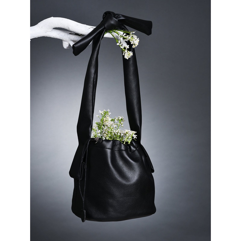 Becca Black Bucket Bag