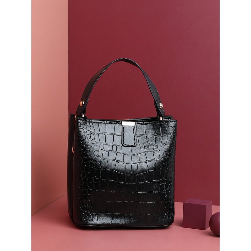 Infinity Black Tote Bag