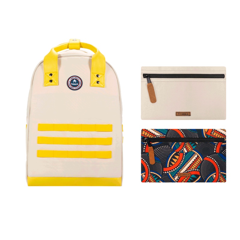 Old school cream - Medium - Backpack