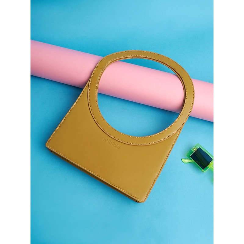 The Aureola Shoulder Bag - Yellow Ochre