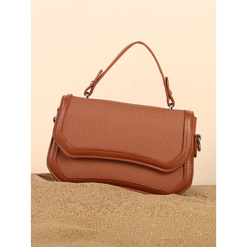 The Avenue Hand Bag - Terracotta Brown