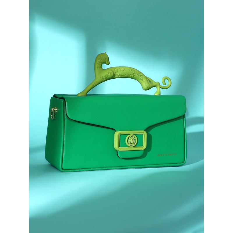 The Jaguar Frost Hand Bag - Shamrock Green