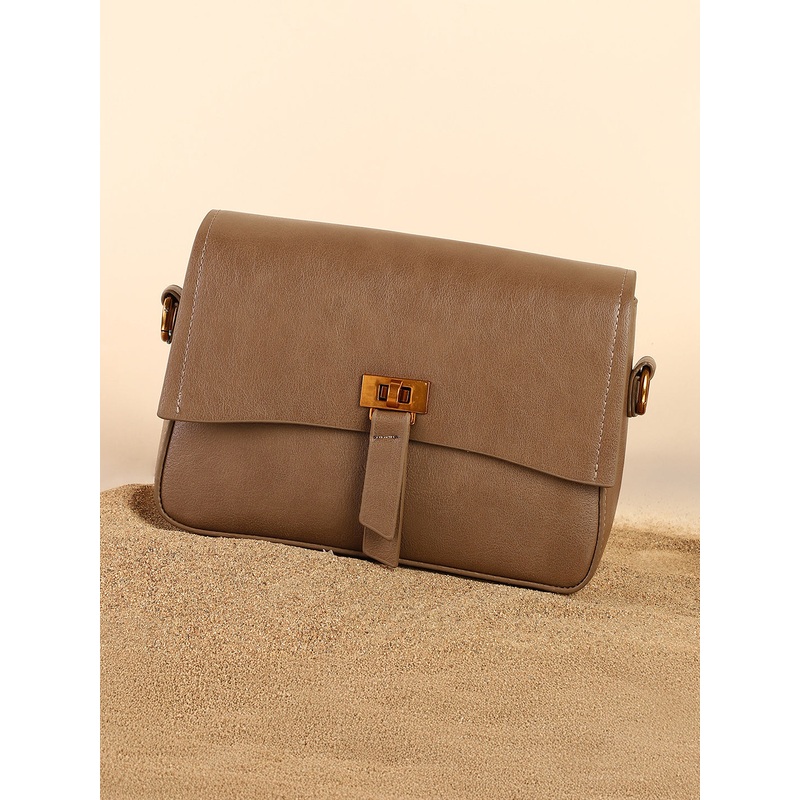The Odette Sling Bag - Ash Brown