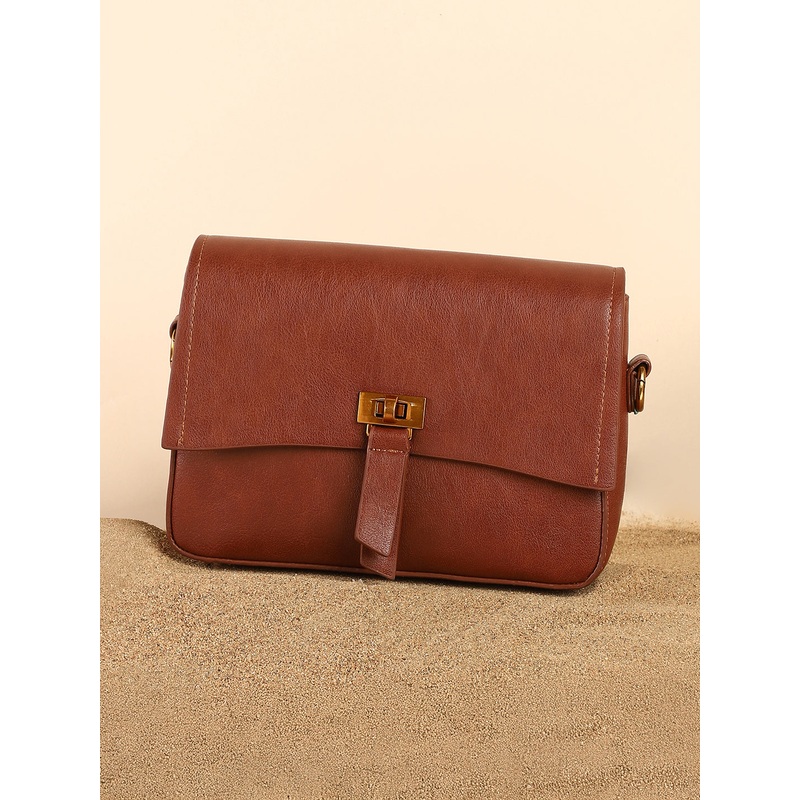 The Odette Sling Bag - Russet Brown