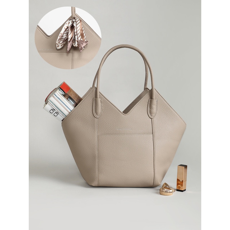 The Pike Tote Bag - Beige