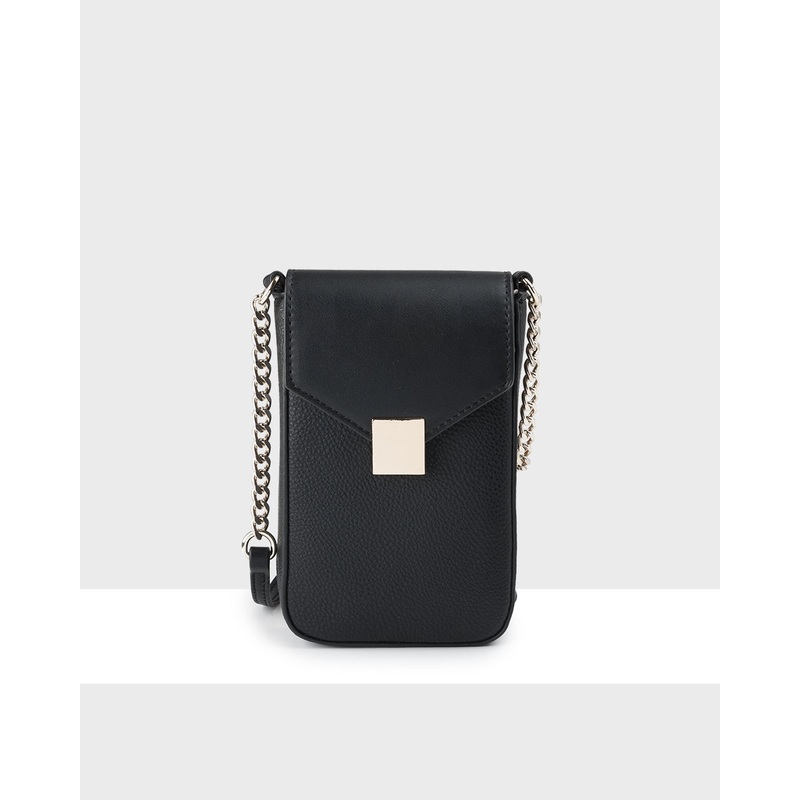 Lia Fold Over Mini Phone Crossbody Bag