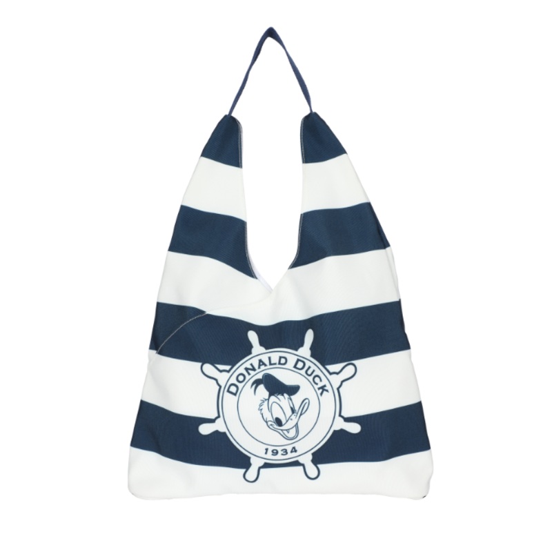 Donald Duck - DIS341 Canvas slouch shopper - Navy/White