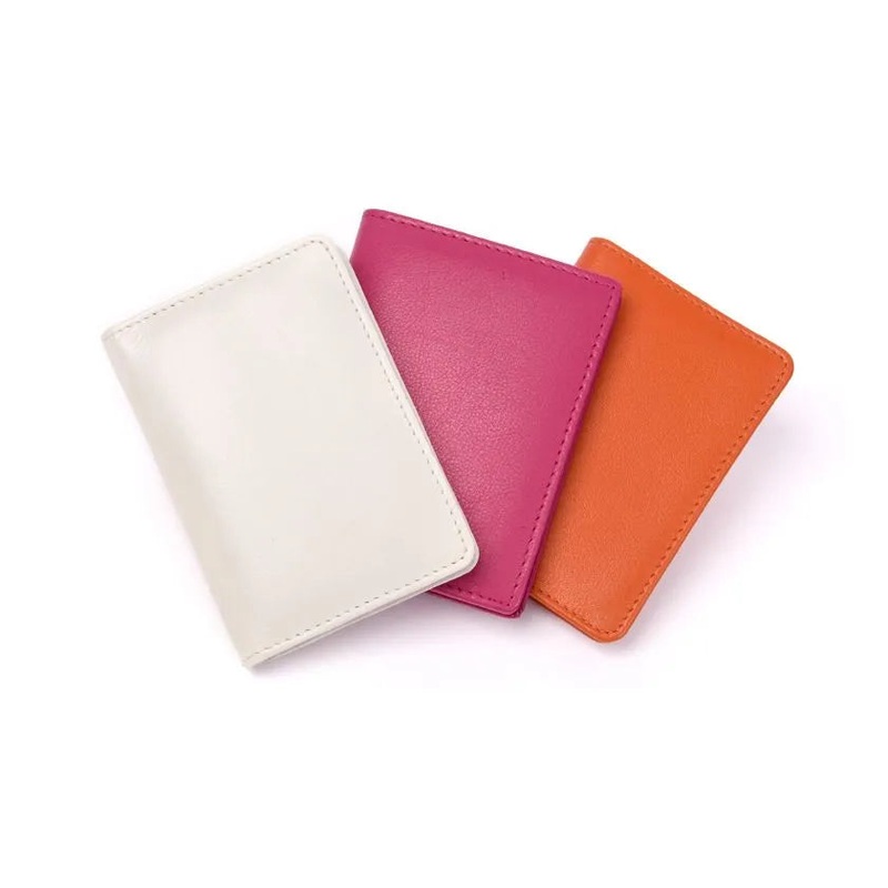 Oran - CH-367 Jed Leather 16 card holder - Aqua