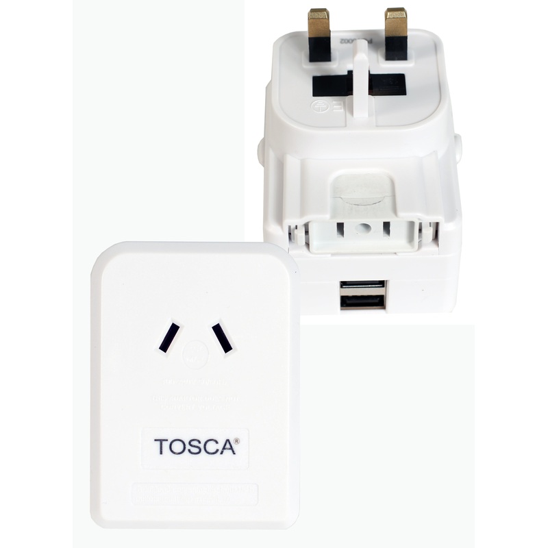 Tosca - TCA046 Universal USB adaptor - White