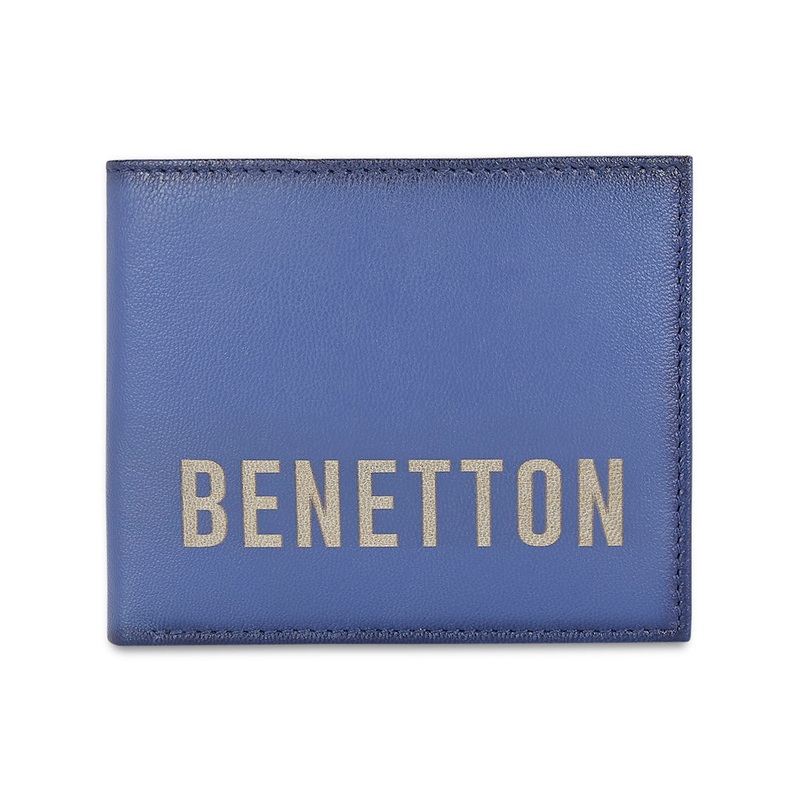 United Colors of Benetton Damek Men's Leather Global Coin Wallet