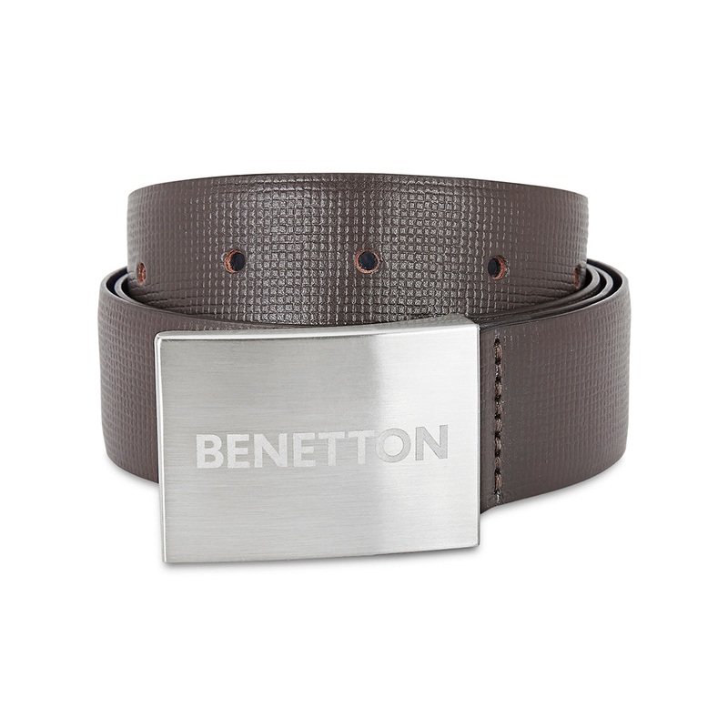 United Colors of Benetton Gatto Men's Leather Reversible Belt