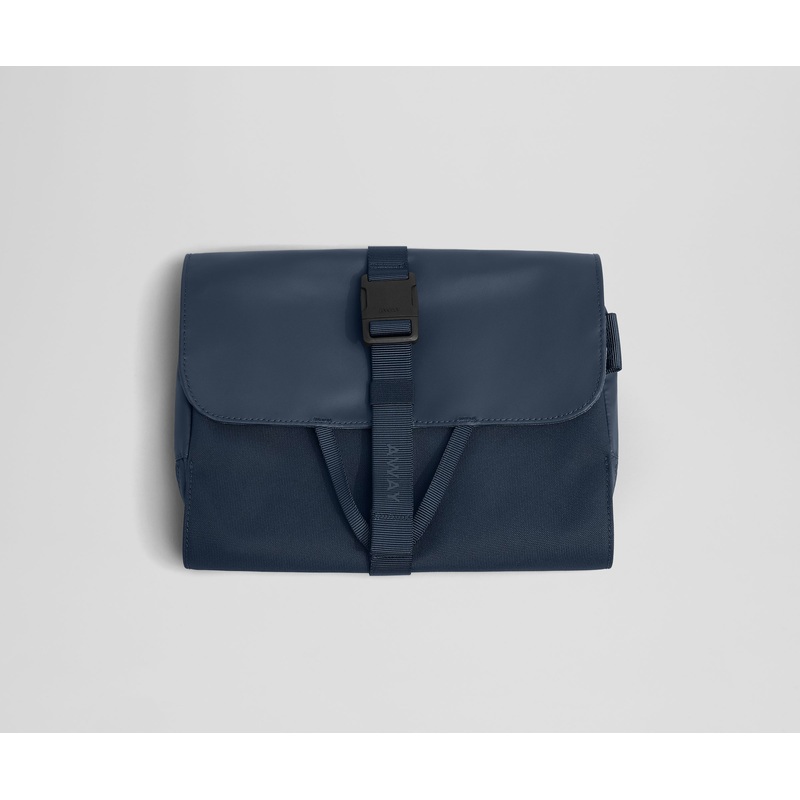 Active Hanging Toiletry Bag in Navy Blue