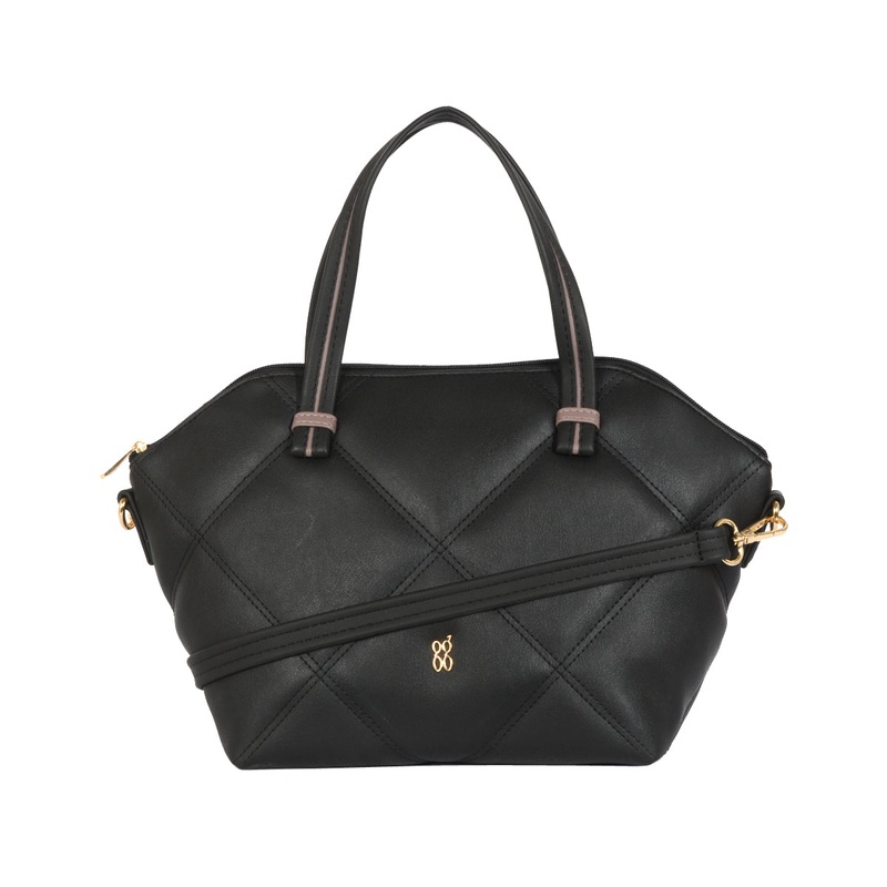 Basil Black Medium Bowling Bag
