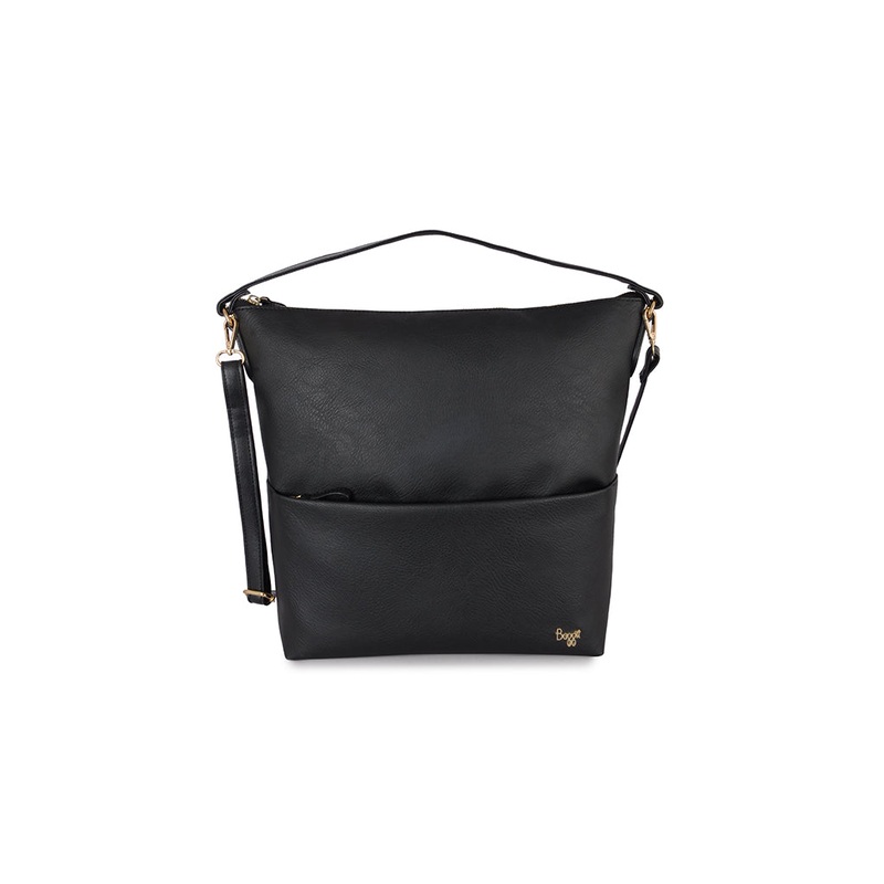 Deci Black Large Hobo Bag