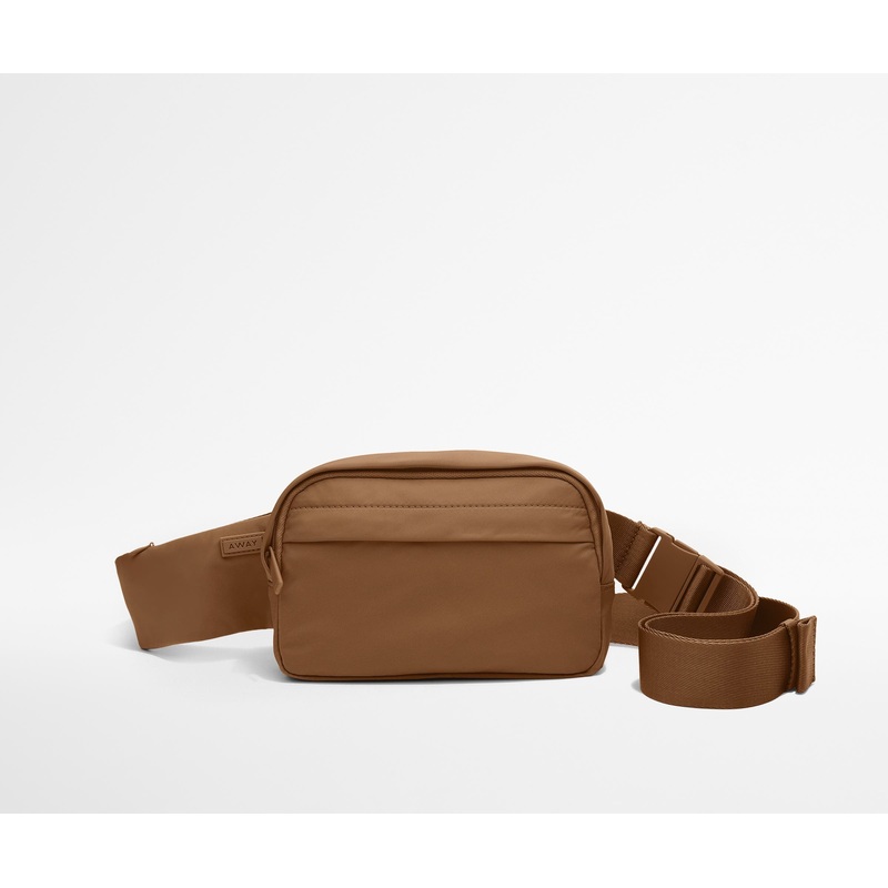 Featherlight Sling Bag in Amaro Brown