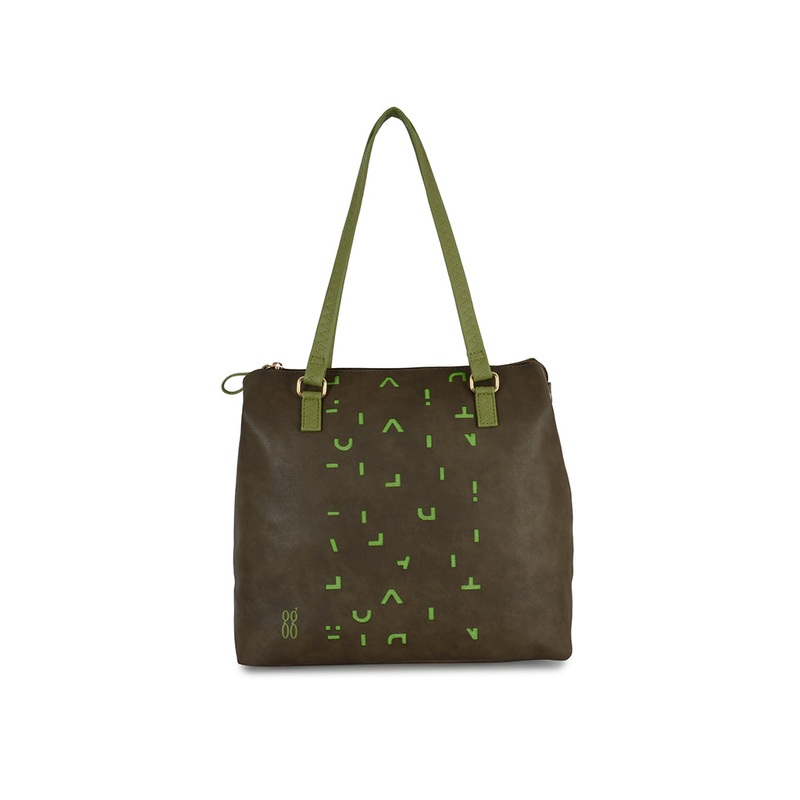 Lobo Brown Large Tote Bag