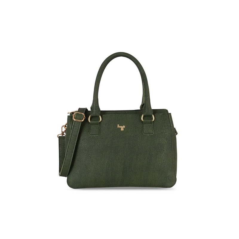 Saira Green Medium Satchel Bag