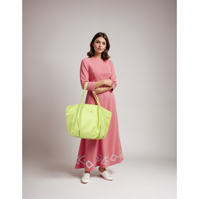 Taha Green Oversize Bags
