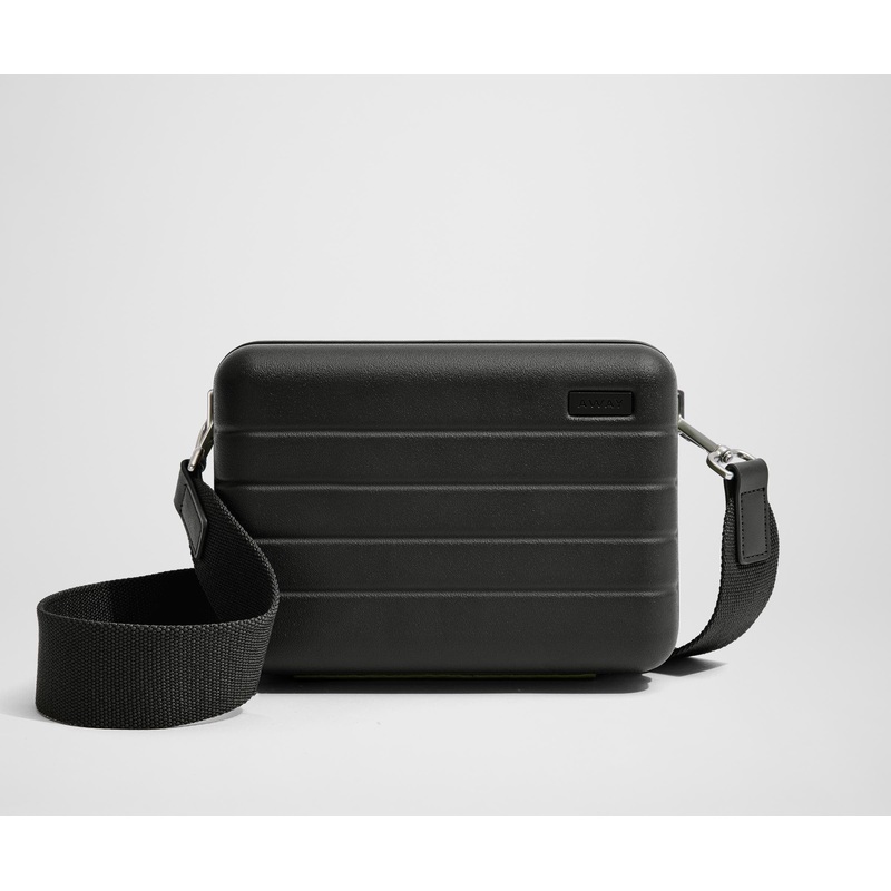 The Mini Crossbody in Jet Black
