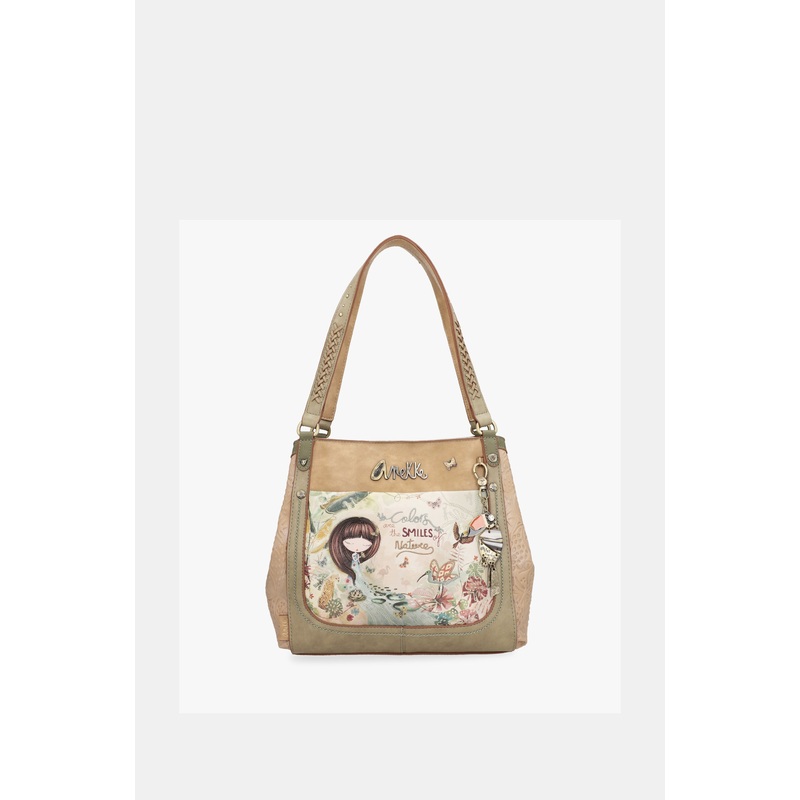 Amazonia crossbody bag with 3 compartments anekke