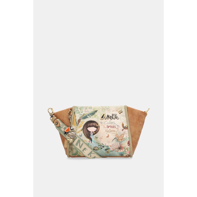 Amazonia printed crossbody bag