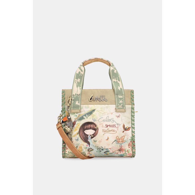 Amazonia tote bag with shoulder strap