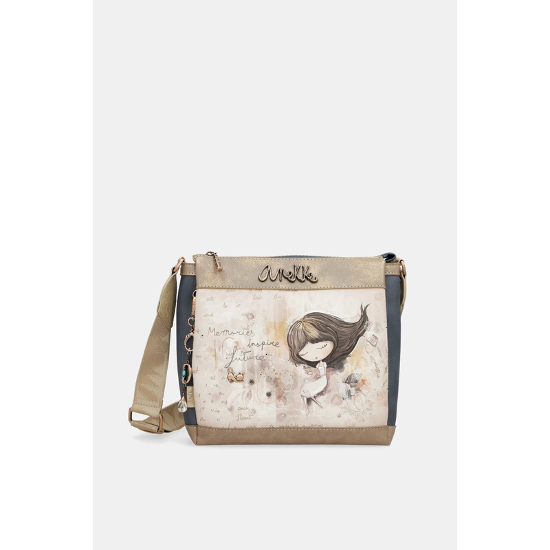 Crossbody bag with 3 compartments Memories