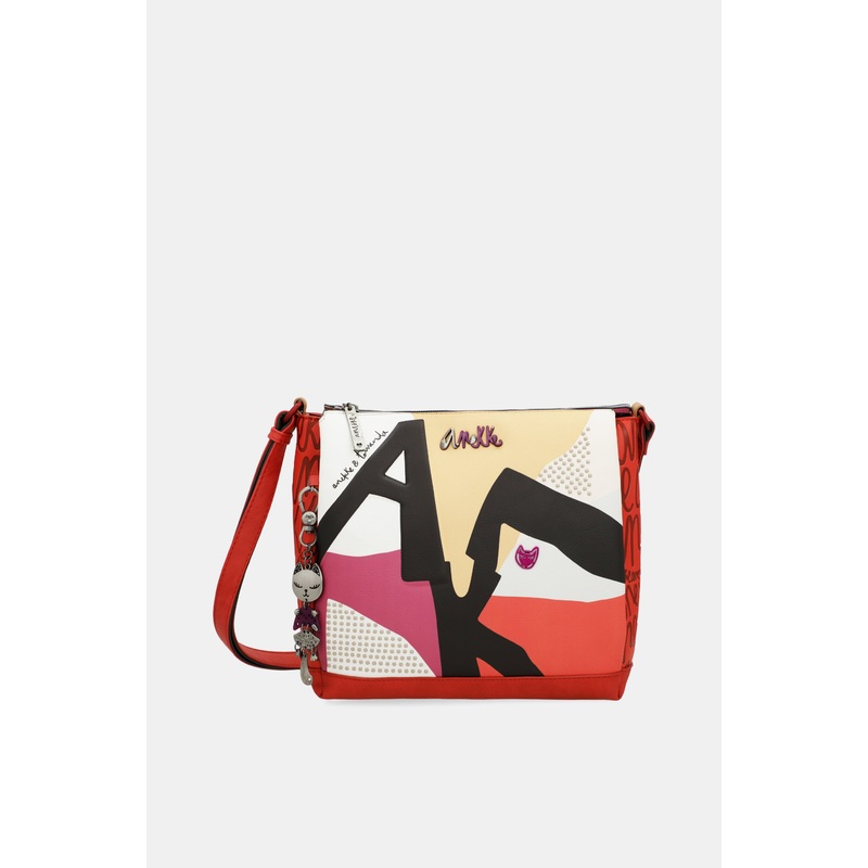 Fashion 3-compartment crossbody bag