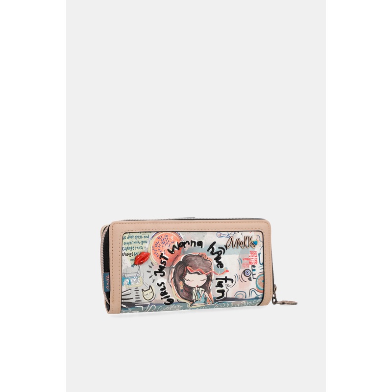 Fun & Music large printed wallet