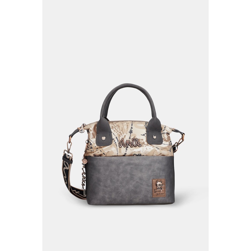 Intentions handle bag with shoulder strap