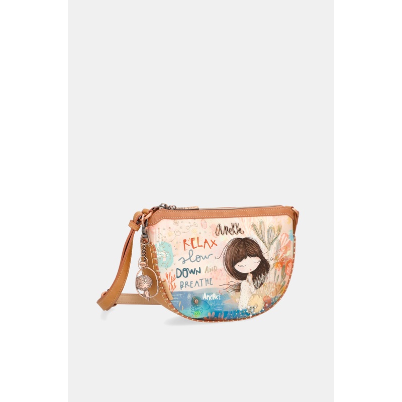 Mediterranean Oval Shoulder Bag