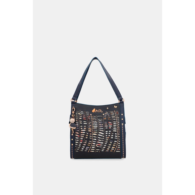 Nature Pachamama navy blue crossbody bag