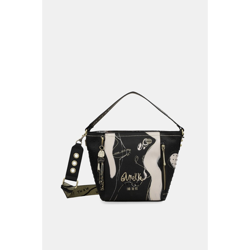 Nature Shod medium black handbag