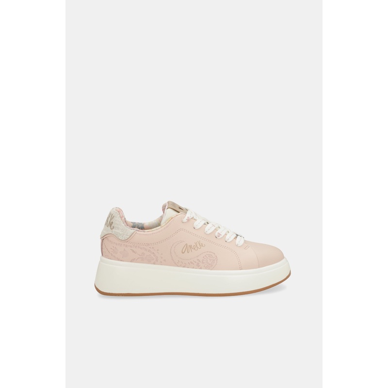 Peace & Love pink sneakers