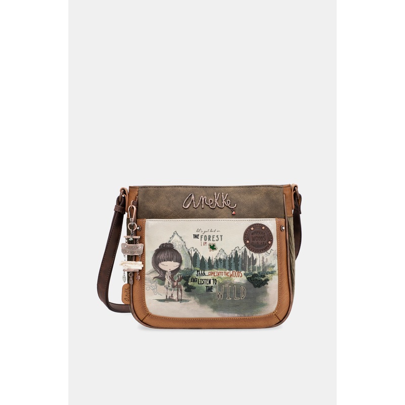 The Forest medium printed shoulder bag