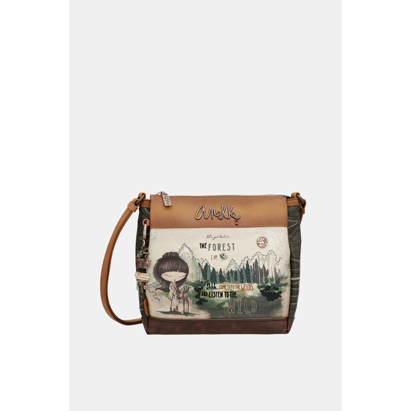 The Forest printed shoulder bag
