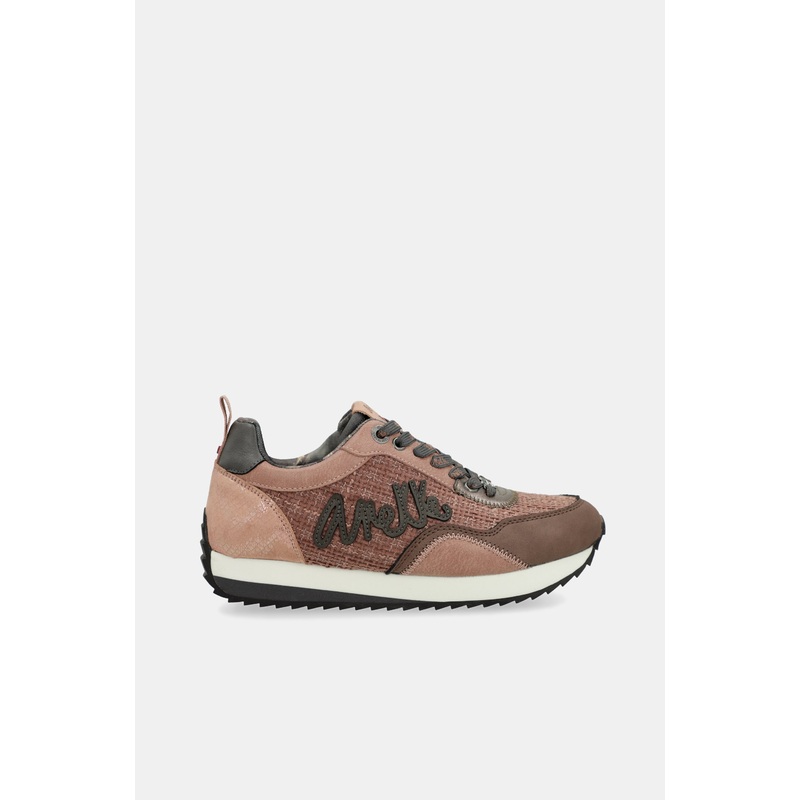 Travel pink sneakers
