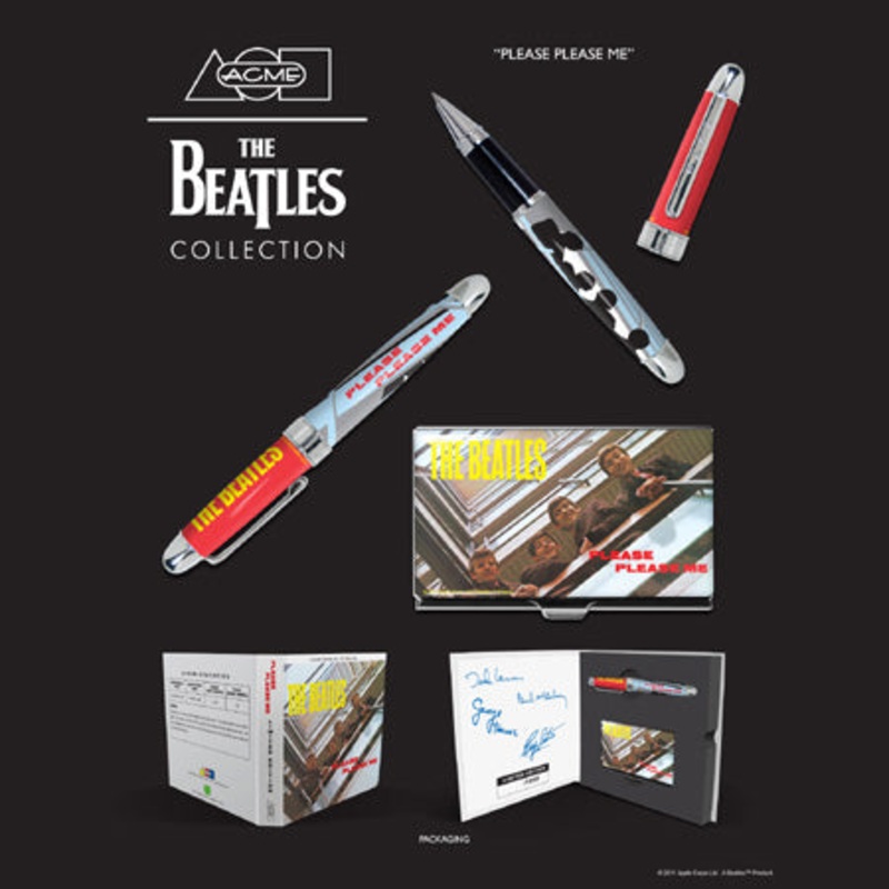 ACME Beatles Please Please Me Pen and Card Case Limited Edition Set
