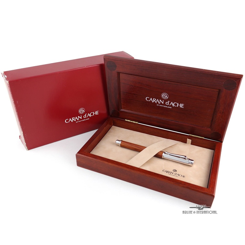 Caran d'Ache Varius Metwood W/ Rhodium Trim Rollerball Pen - Floor Model