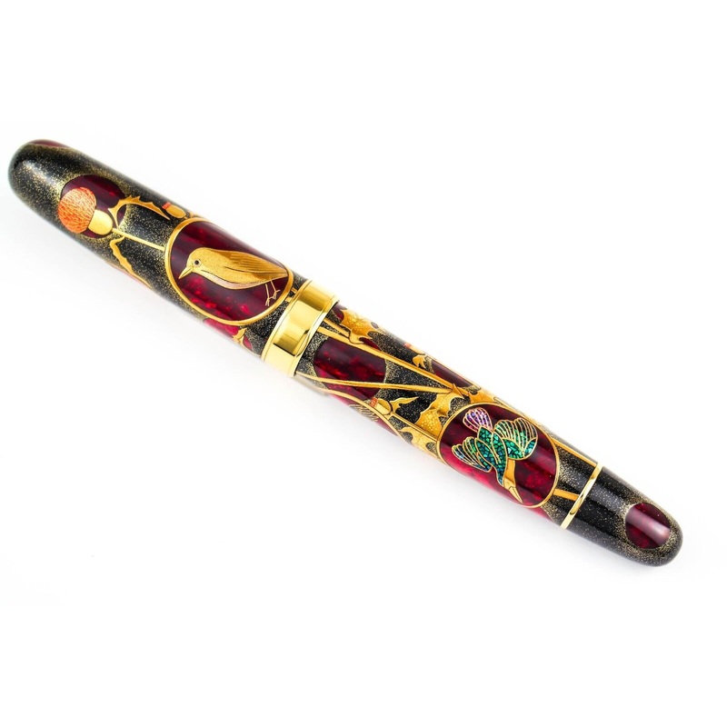 Classic Pens AL6 Hanamaru Windows Maki-e Fountain Pen (Artist Proof)
