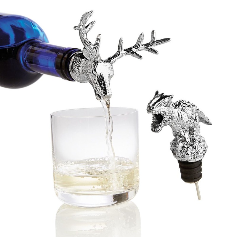 Deer or T-Rex Wine Pourers