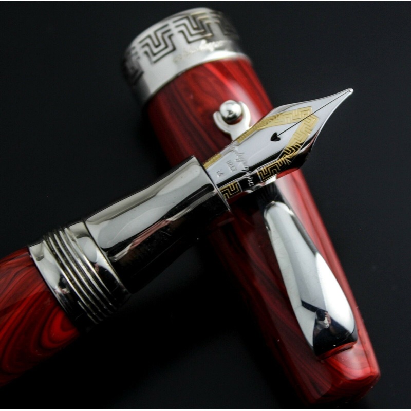 Montegrappa Cinnamon Red Classico Fountain Pen - M