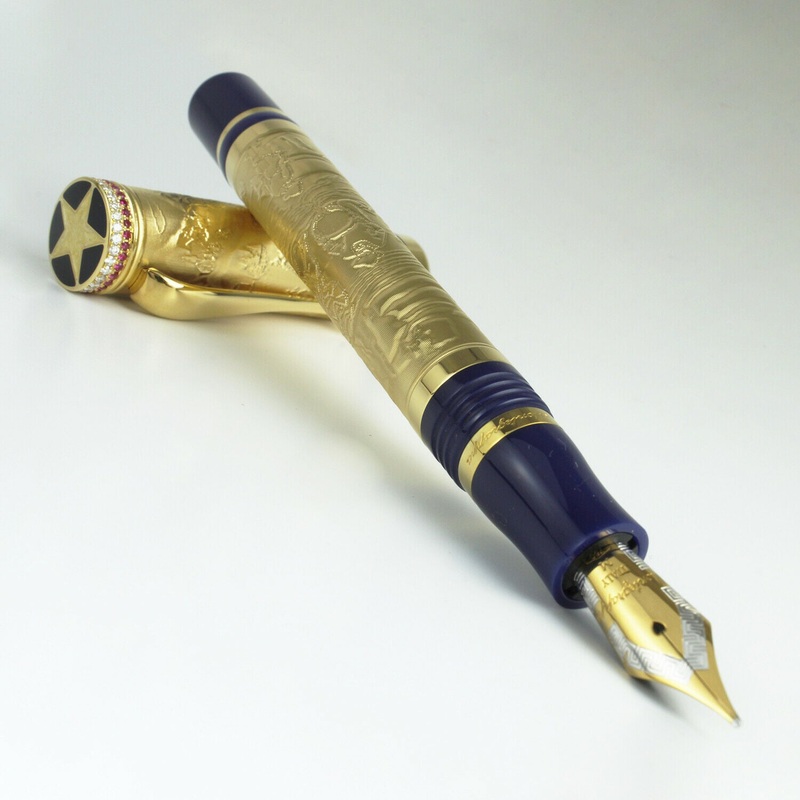 Montegrappa Exclusive Limited Edition 1849 E-W "California Gold Rush" FP #2/49