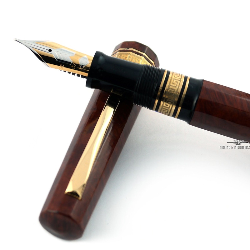 OMAS Cristoforo Colombo II Limited Edition Briarwood Fountain Pen - M