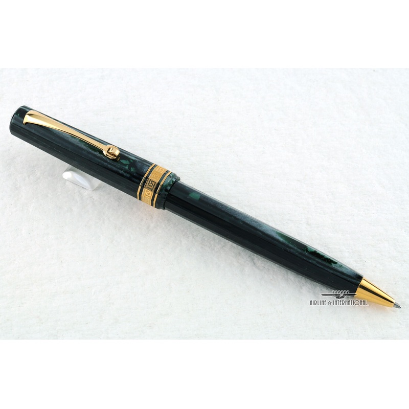 OMAS Extra Arco Green Celluloid Ballpoint Pen