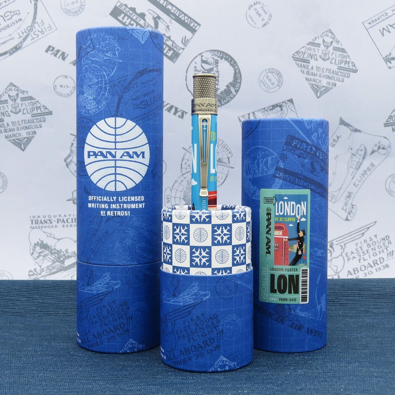 Retro 51 Pan Am - London Poster Rollerball Pen | PARR-2410