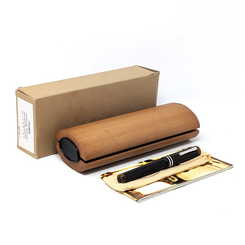 Stipula Novecento Chromo Fountain Pen - Fine 18k Nib - FLOOR MODEL