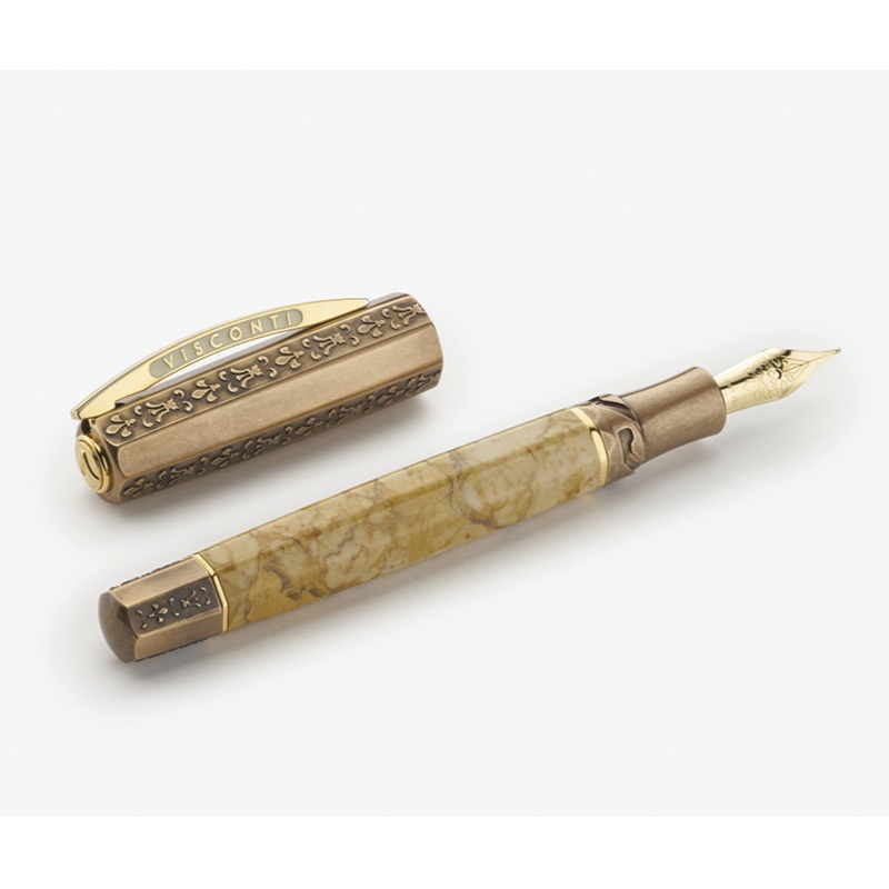 Visconti IL Magnifico Egyptian Marble Fountain Pen - Medium Nib